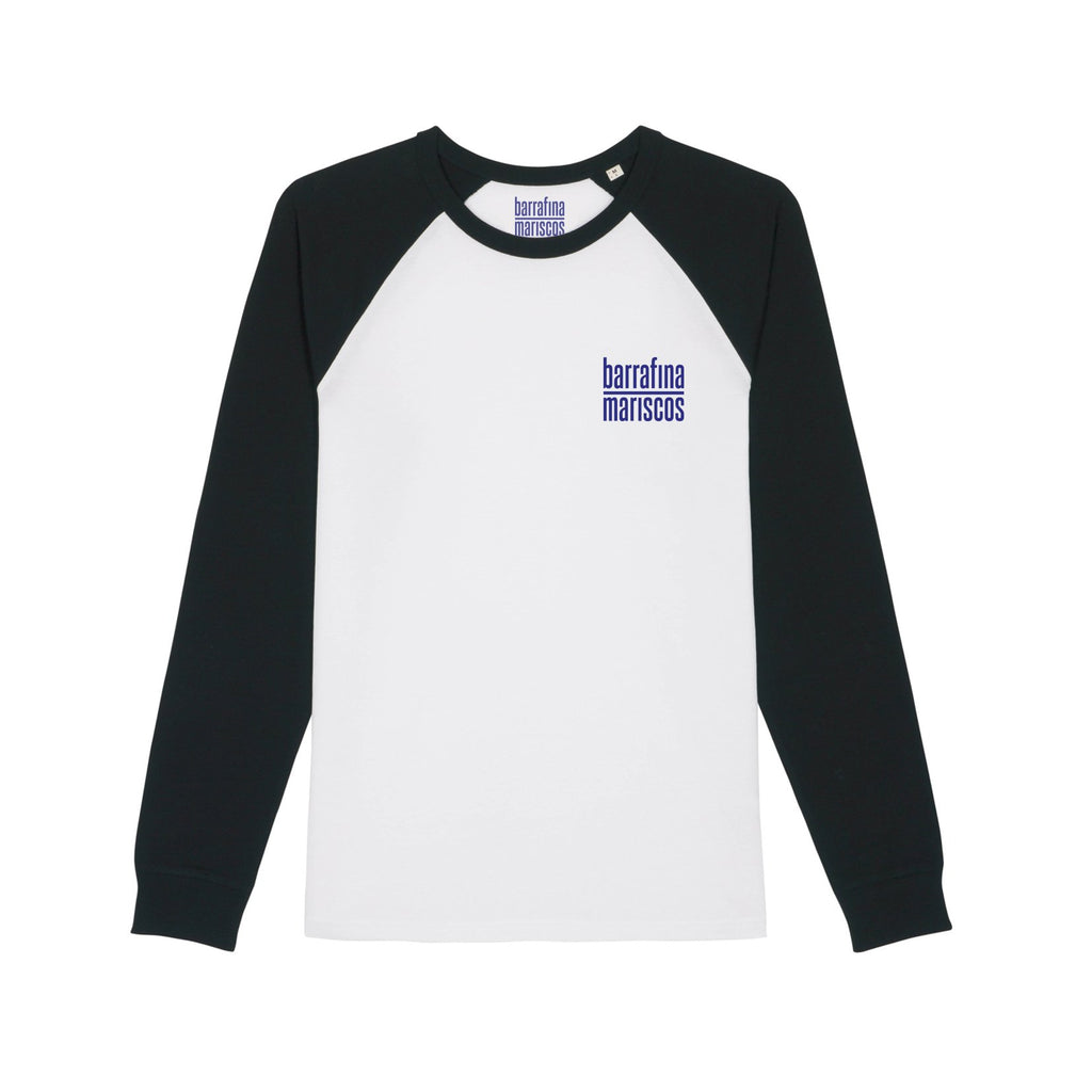 UJ Select x Barrafina Mariscos Black and White Baseball T-shirt